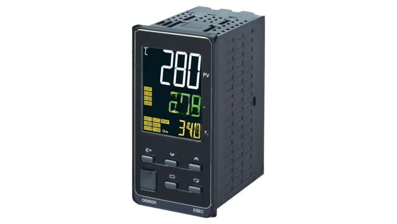 Moduł automatyki regulator, na panel, IP66 (od czoła) E5EC-QX4ABM-008