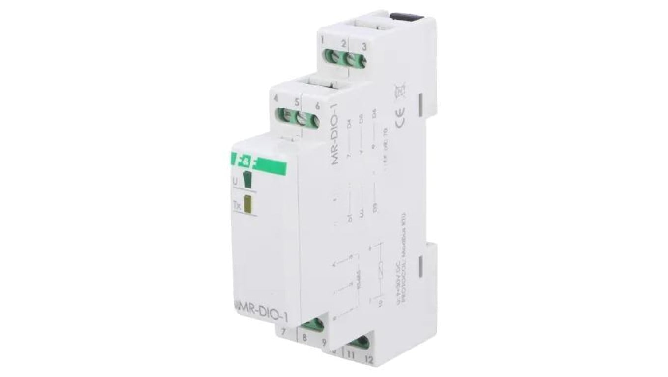 Moduł automatyki we/wy cyfrowe, zaciski śrubowe, IP20, -20...50C, MAX-MR-DIO-1