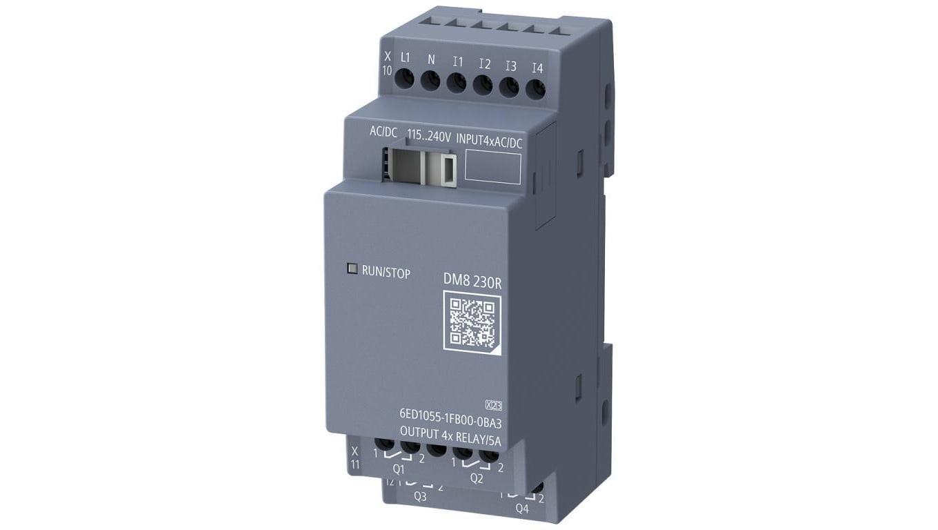 Moduł rozszerzeń DM8 230R 230V przekaźnikowy 4DI/4RO LOGO! 9 6ED1055-1FB00-0BA3