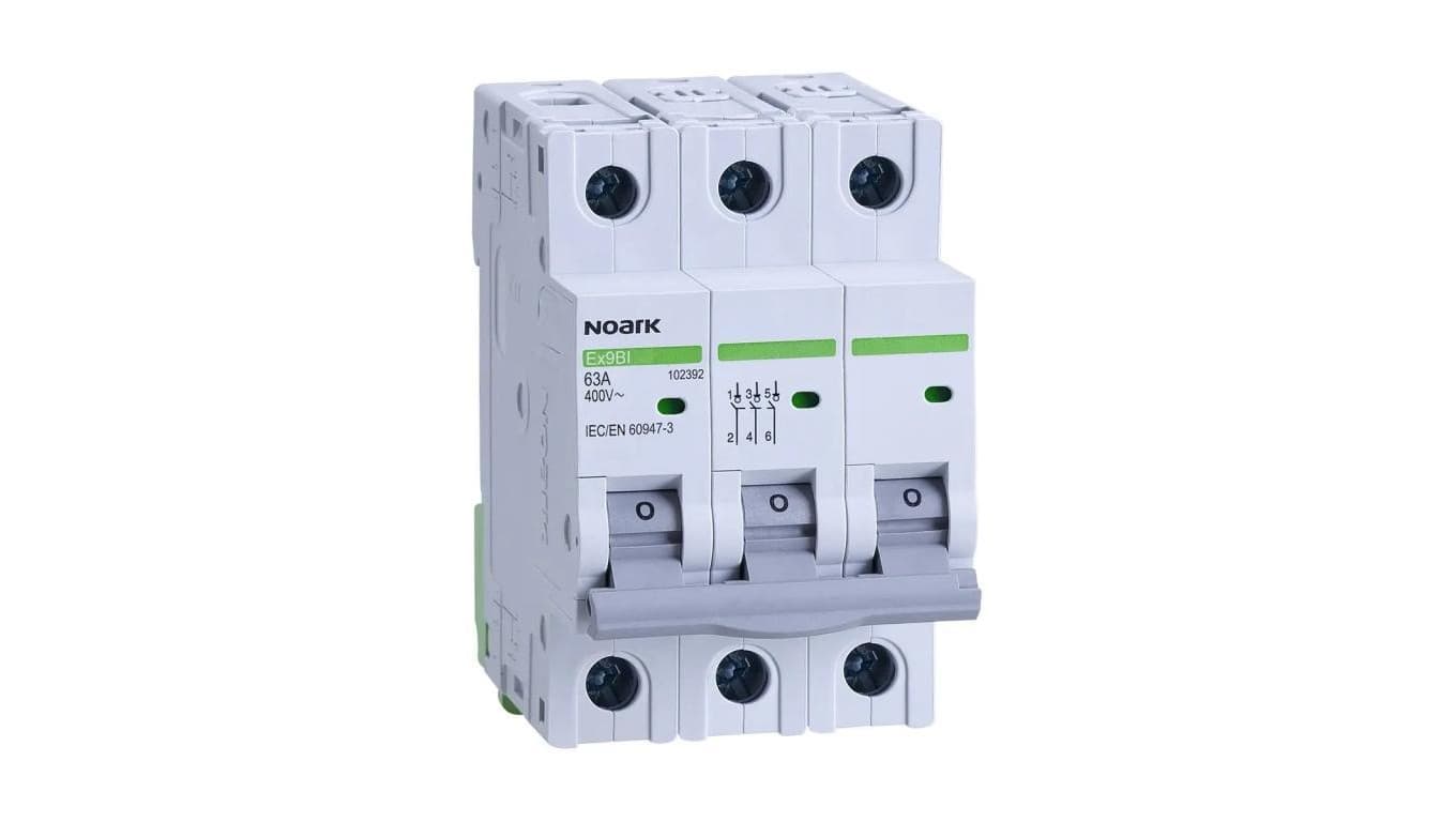 NOARK Rozłącznik izolacyjny modułowy Ex9BI 3P 63A (102392)