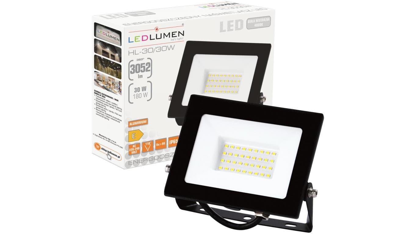 Naświetlacz LED IP65 NW HL-30/30W
