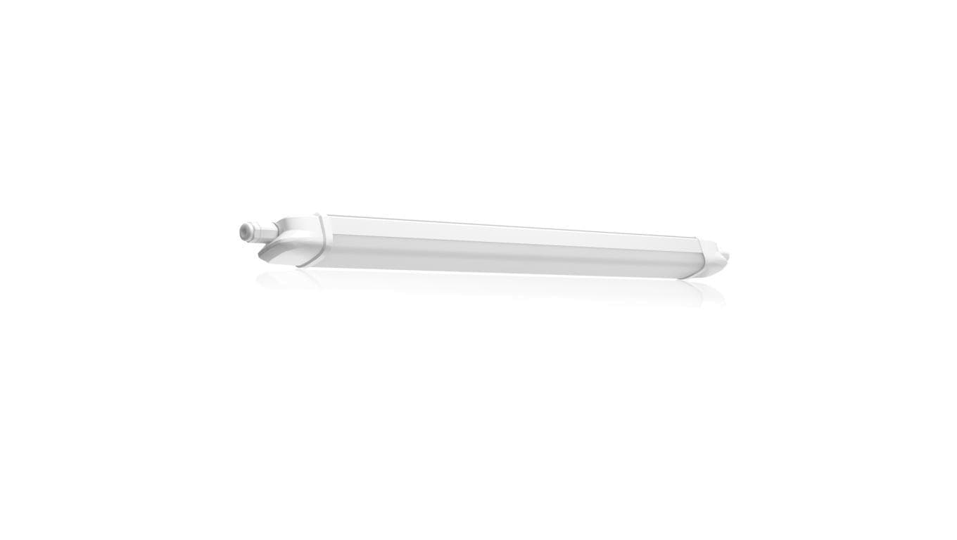 Oprawa Liniowa Hermentyczna LED VIDEX 20W 3200lm 5000K Neutralna 140 60cm IP65 Biała Natynkowa Lata Gwarancji