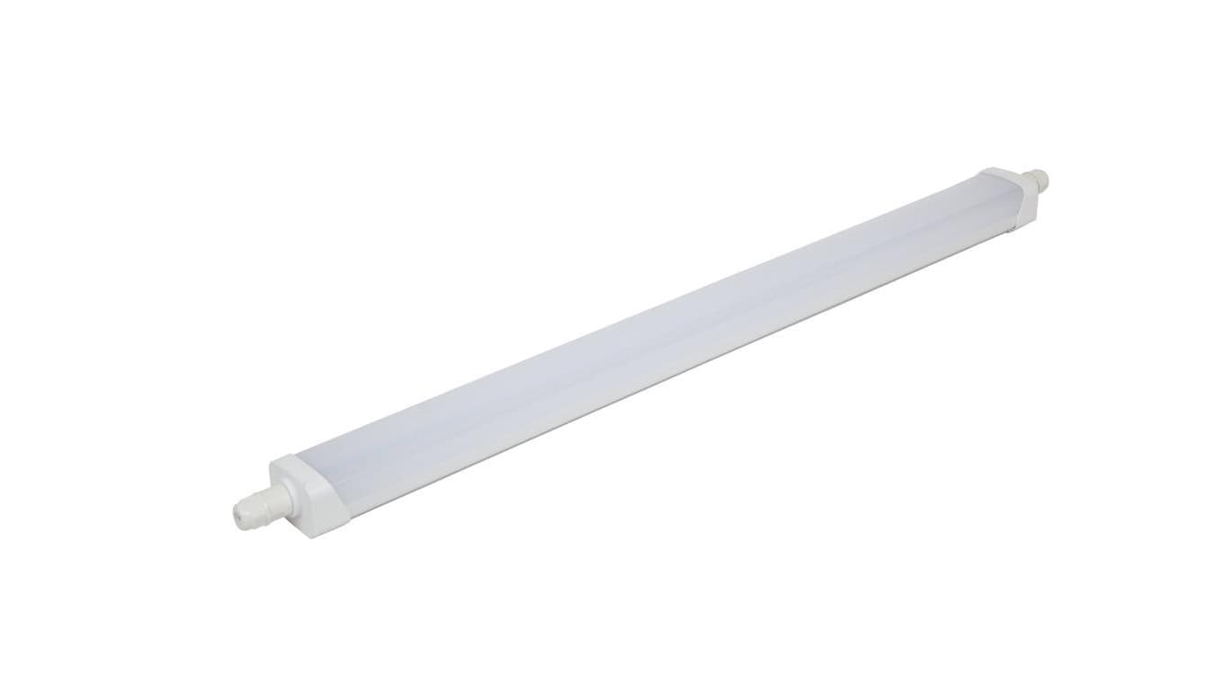 Oprawa hermetyczna LINEA S 60W 120cm 11100lm barwa naturalna 4000K, IP65, z możliwością łączenia liniowego