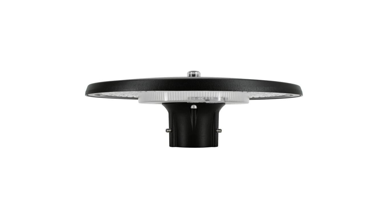Oprawa parkowa LED GARDENIA 30W/50W/70W CCT 3000K/4000K/5000K 4700LM-10800LM czujnik zmierzchu czarny BEMKO