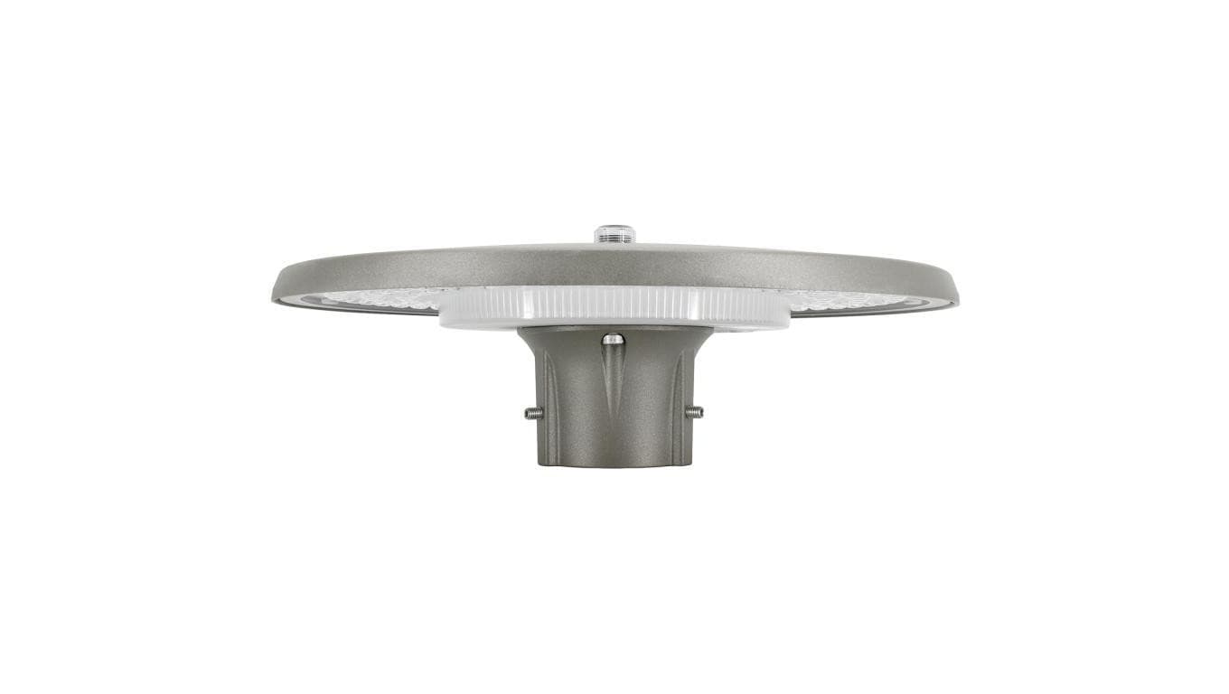 Oprawa parkowa LED GARDENIA 30W/50W/70W CCT 3000K/4000K/5000K 4700LM-10800LM czujnik zmierzchu szary BEMKO