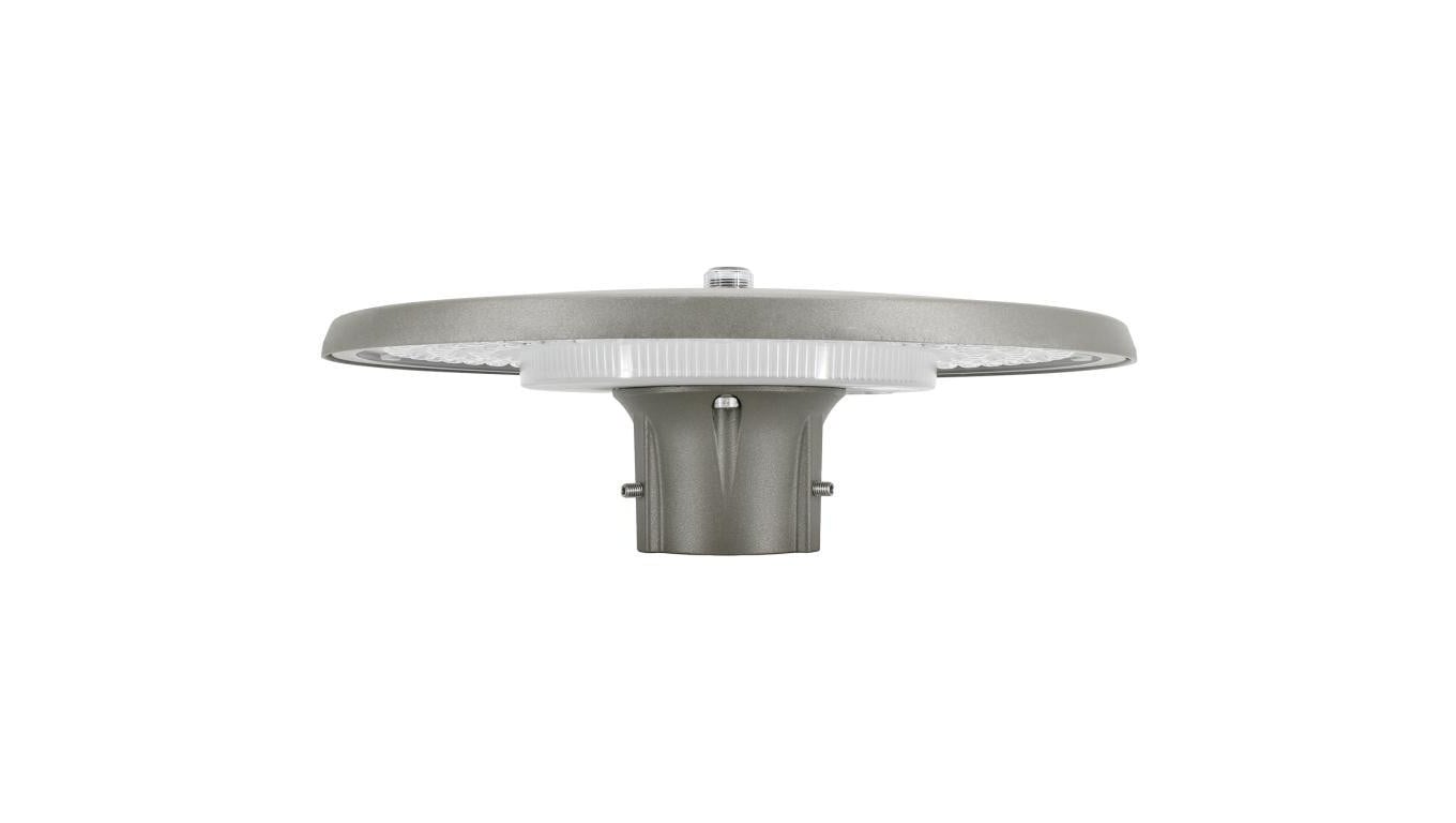 Oprawa parkowa LED GARDENIA 30W/50W/70W CCT 3000K/4000K/5000K 4700LM-10800LM czujnik zmierzchu szary BEMKO