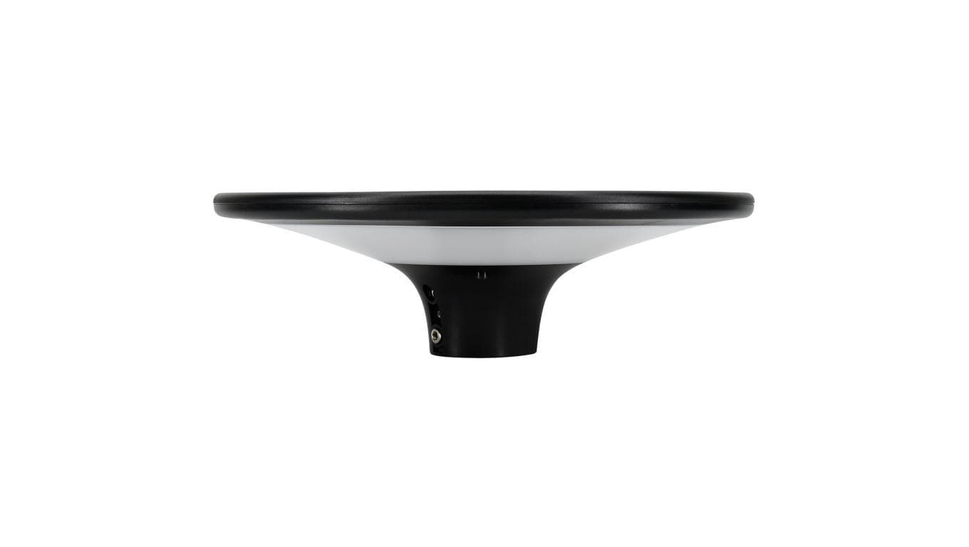 Oprawa, lampa solarna parkowa LED SOLUM 20W 2200lm CCT 3000-4000K IP65 czarna BEMKO