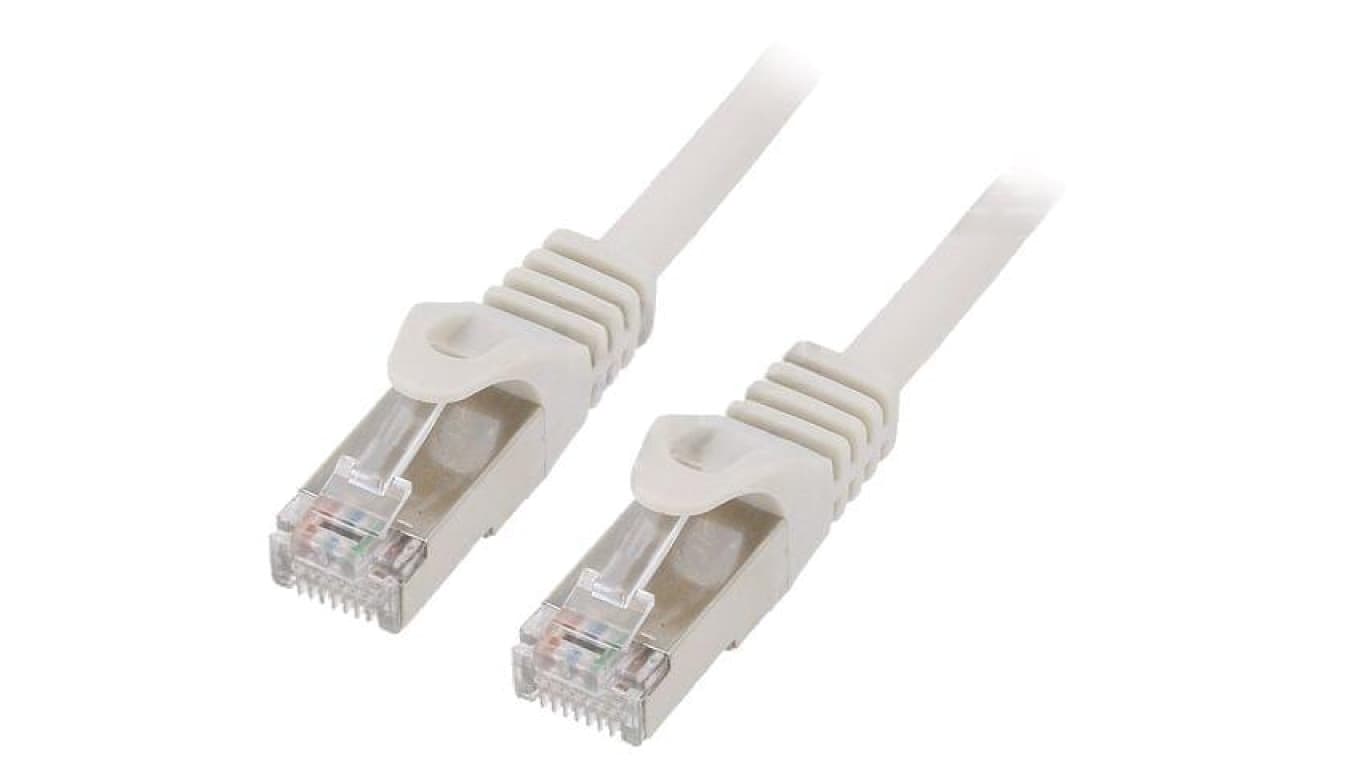 Patch cord F/UTP, Cat 6, RJ45 wtyk z obu stron, linka, CCA, 7,5m, PVC, szary PP6-7.5M