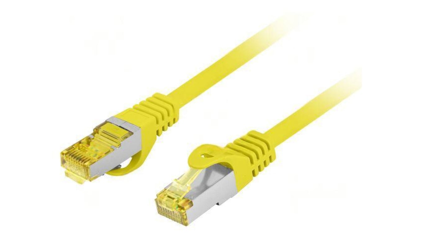 Patch cord S/FTP Cat: 6a RJ45 wtyk z obu stron linka Cu 20m PCF6A-10CU-2000-Y