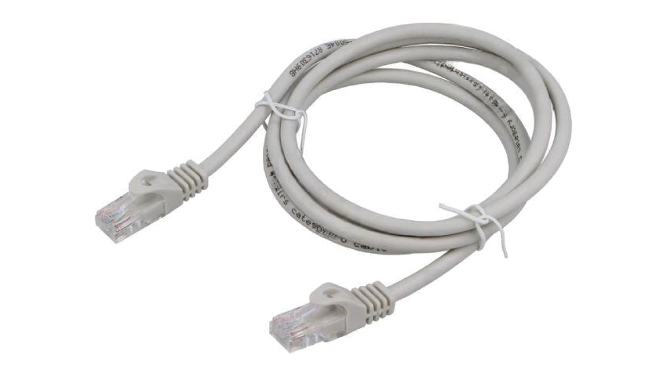 Patch cord U/UTP, Cat 6, RJ45 wtyk z obu stron, linka, Cu, 1,5m PP6U-CU-1.5M