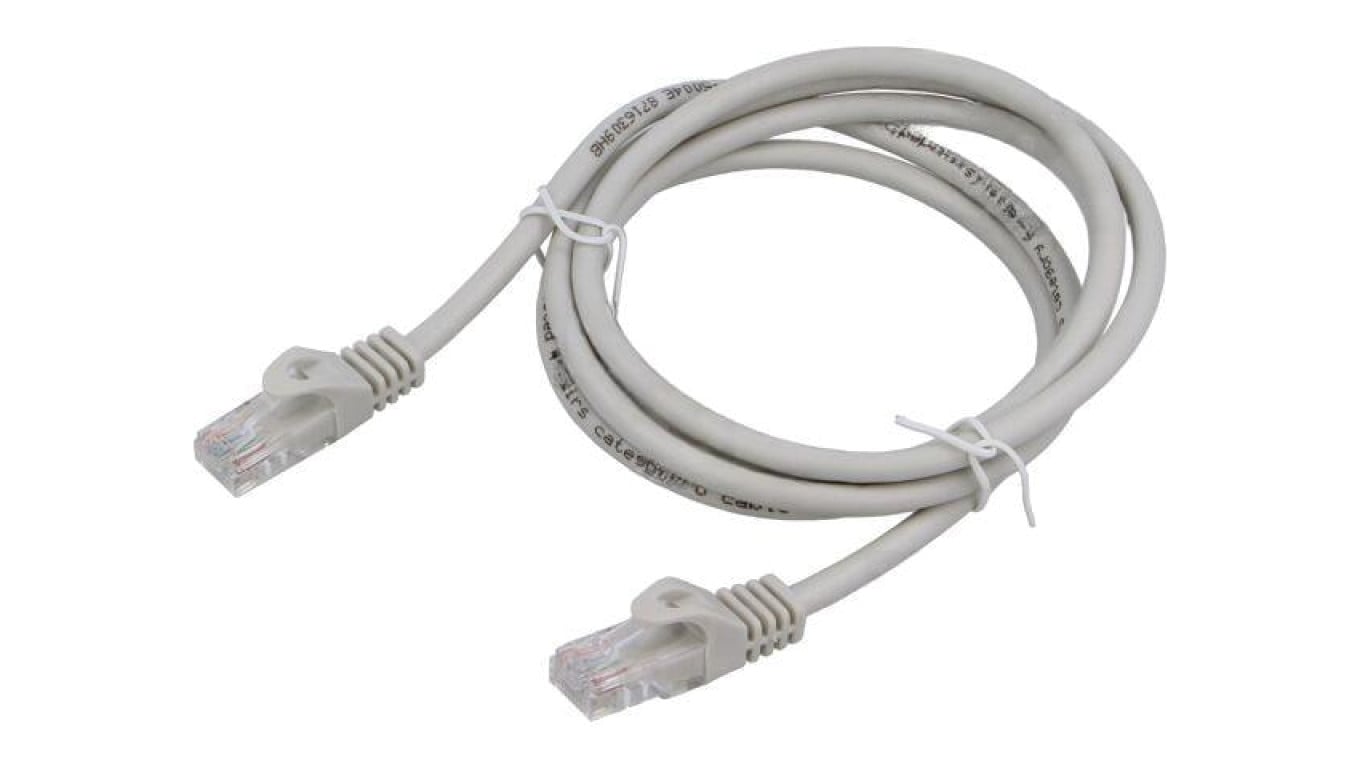 Patch cord U/UTP, Cat 6, RJ45 wtyk z obu stron, linka, Cu, 1,5m PP6U-CU-1.5M