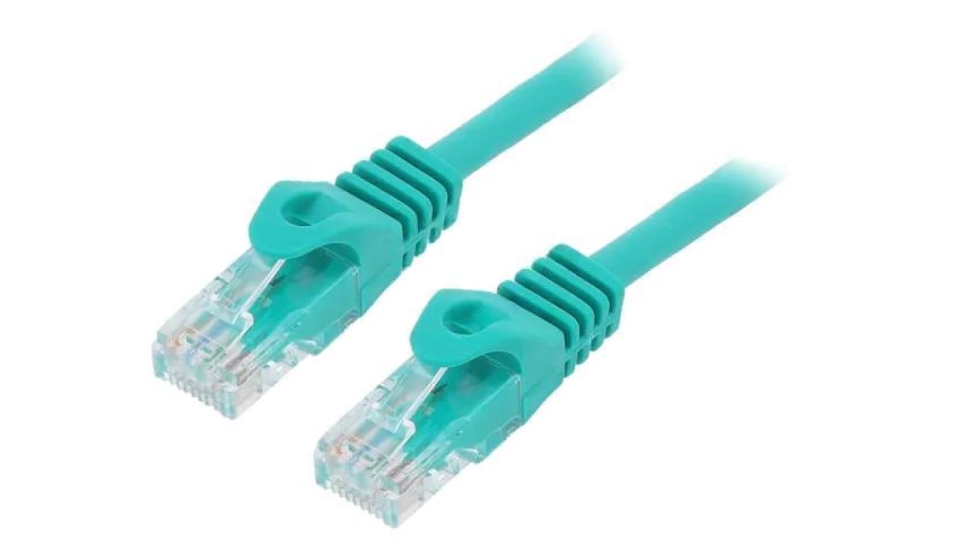 Patch cord U/UTP, Cat 6, wtyk RJ45 z obu stron, linka, CCA, 2m PP6U-2M/G