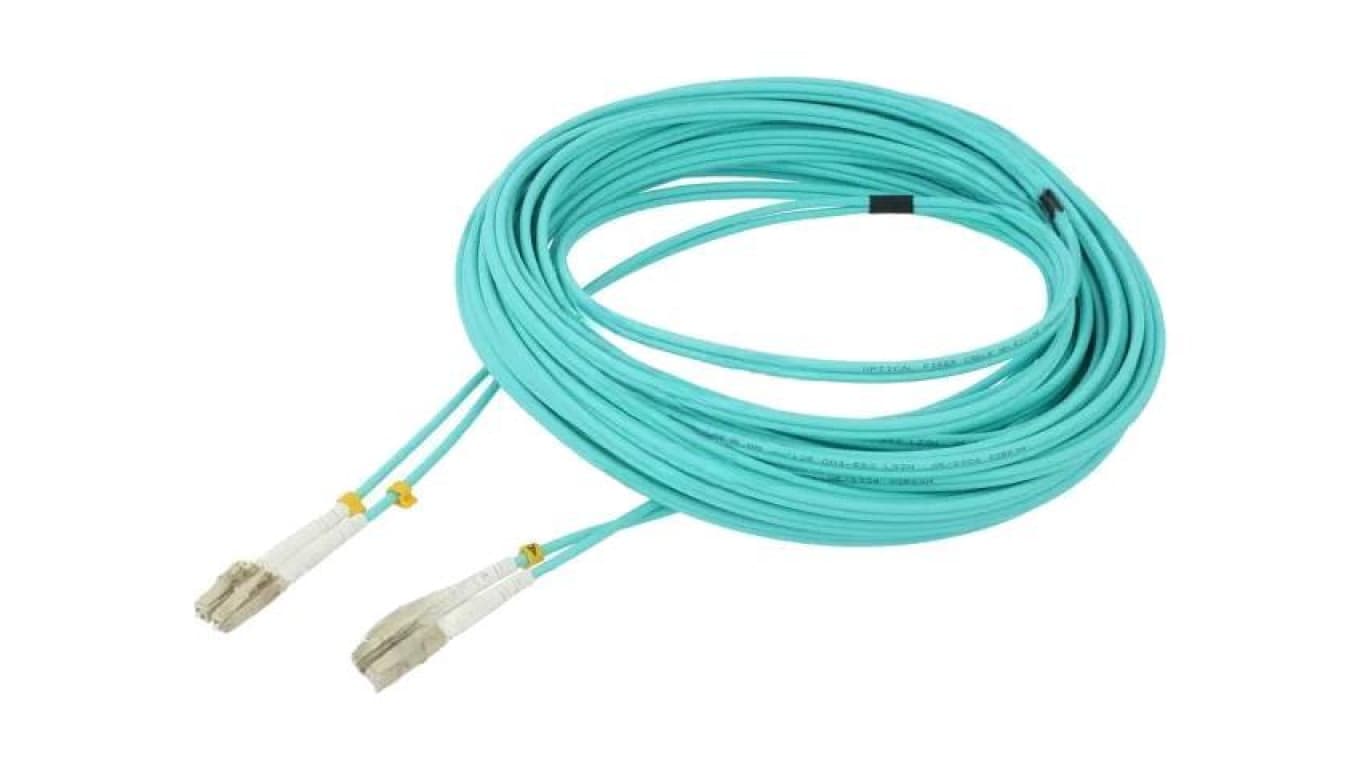 Patch cord światłowodowy OM4, LC/UPC z obu stron, 15m, 50/125um CFO-MDOM4-LC/LC-15M