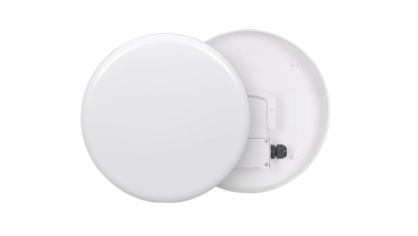Plafon LED Gildun IP65 35W 4000K IK10 Biały Okrągły