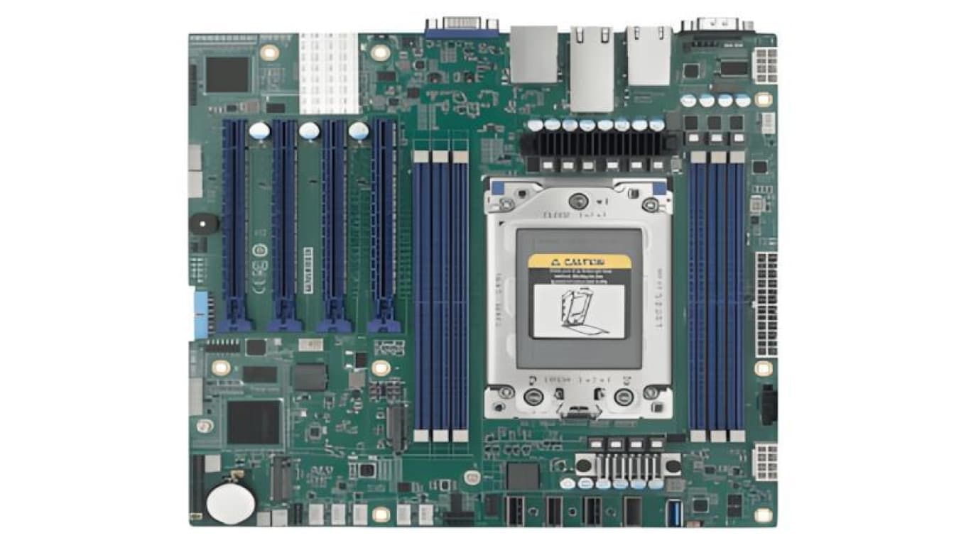 Płyta serwerowa MicroATX, AMD EPYC Embedded 8004, 6x DDR5, 2x 10GbE, IPMI