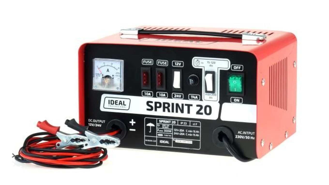 Prostownik sprint 20 20a 230v 12-24v