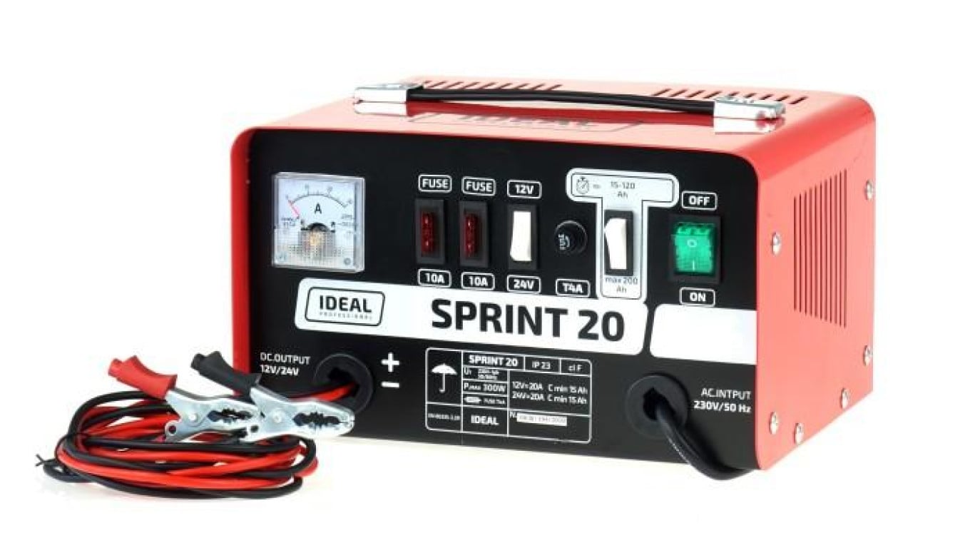Prostownik sprint 20 20a 230v 12-24v