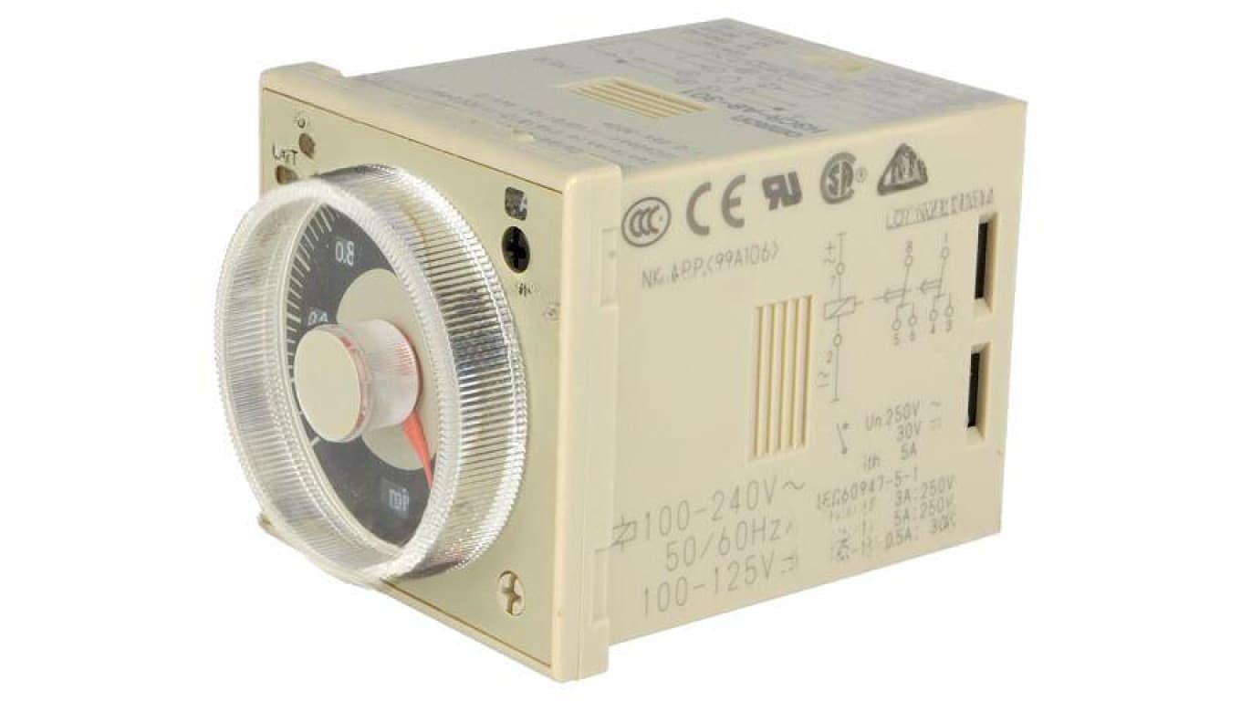 Przekaźnik czasowy 0,1s÷600h DPDT 250VAC/5A Uzas: 100÷240VAC H3CR-A8-301 100-240AC/100-125DC