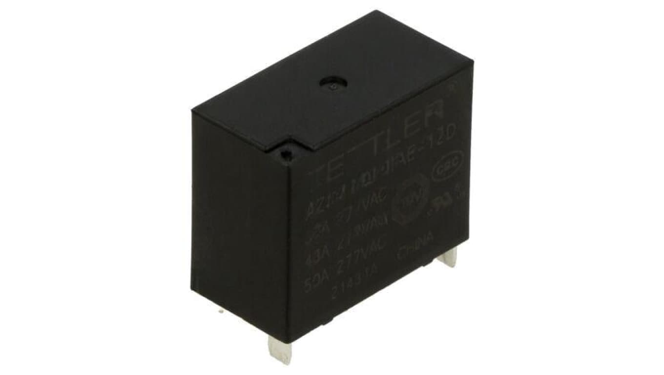 Przekaźnik elektromagnetyczny mocy, SPST-NO, Ucewki: 12VDC, Iwyj: 50A, na PCB AZSR143-1AE-12D