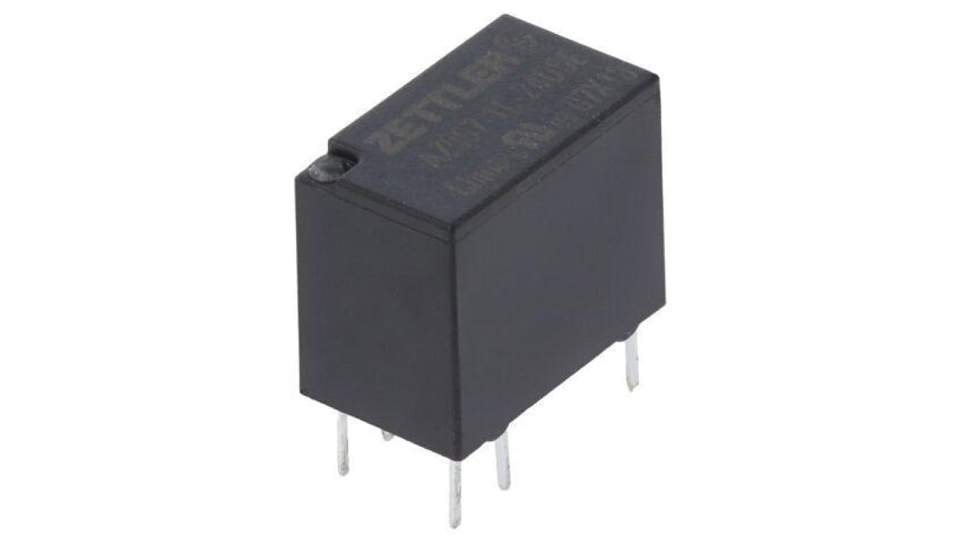 Przekaźnik elektromagnetyczny, SPDT, Ucewki: 24VDC, Iwyj: 2A, na PCB AZ957-1C-24DSE