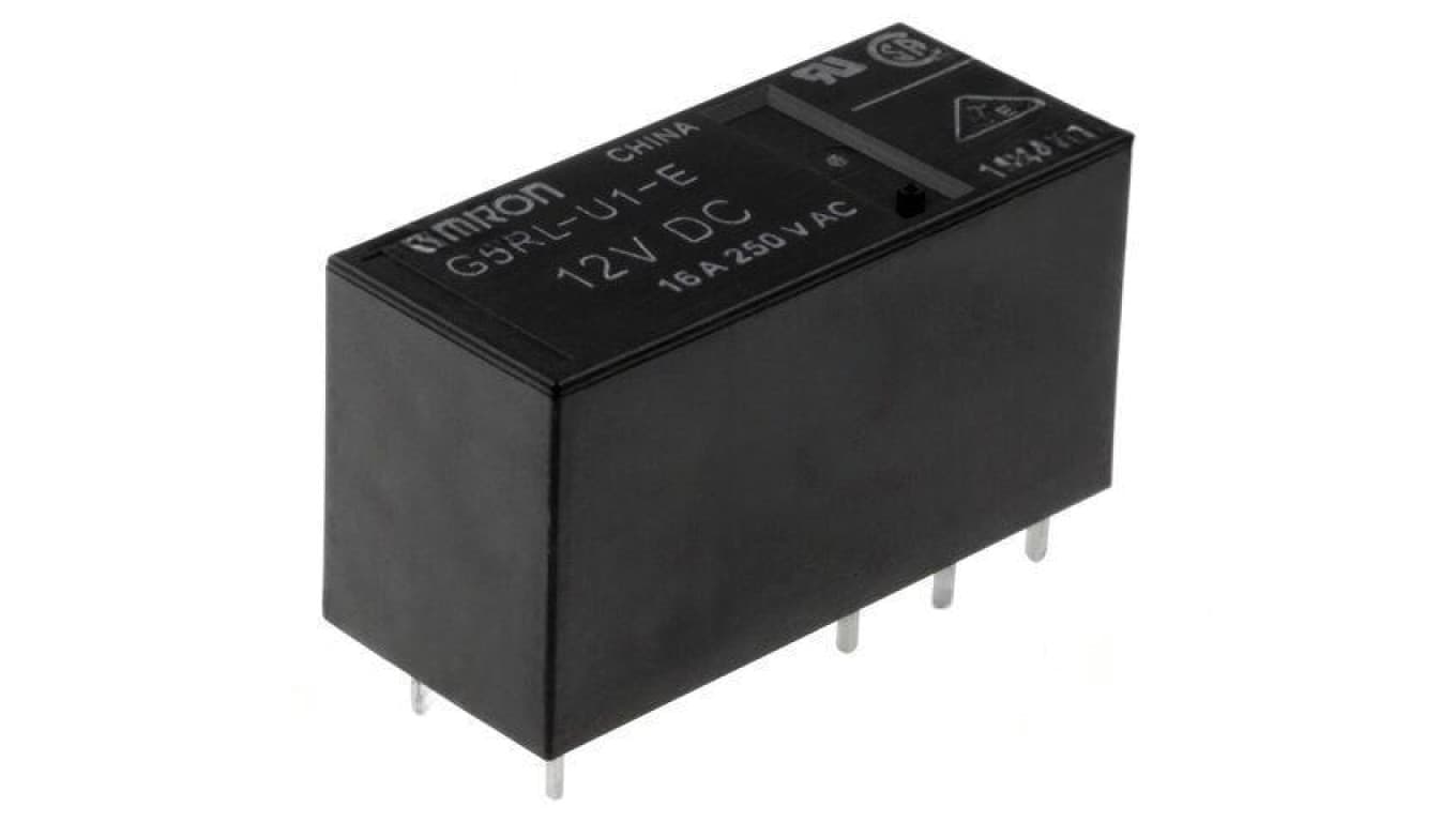 Przekaźnik elektromagnetyczny, bistabilny, miniaturowy, z konfiguracją styków SPST, max. 24VDC, max. 250VAC, G5RL-U1A-E-5DC