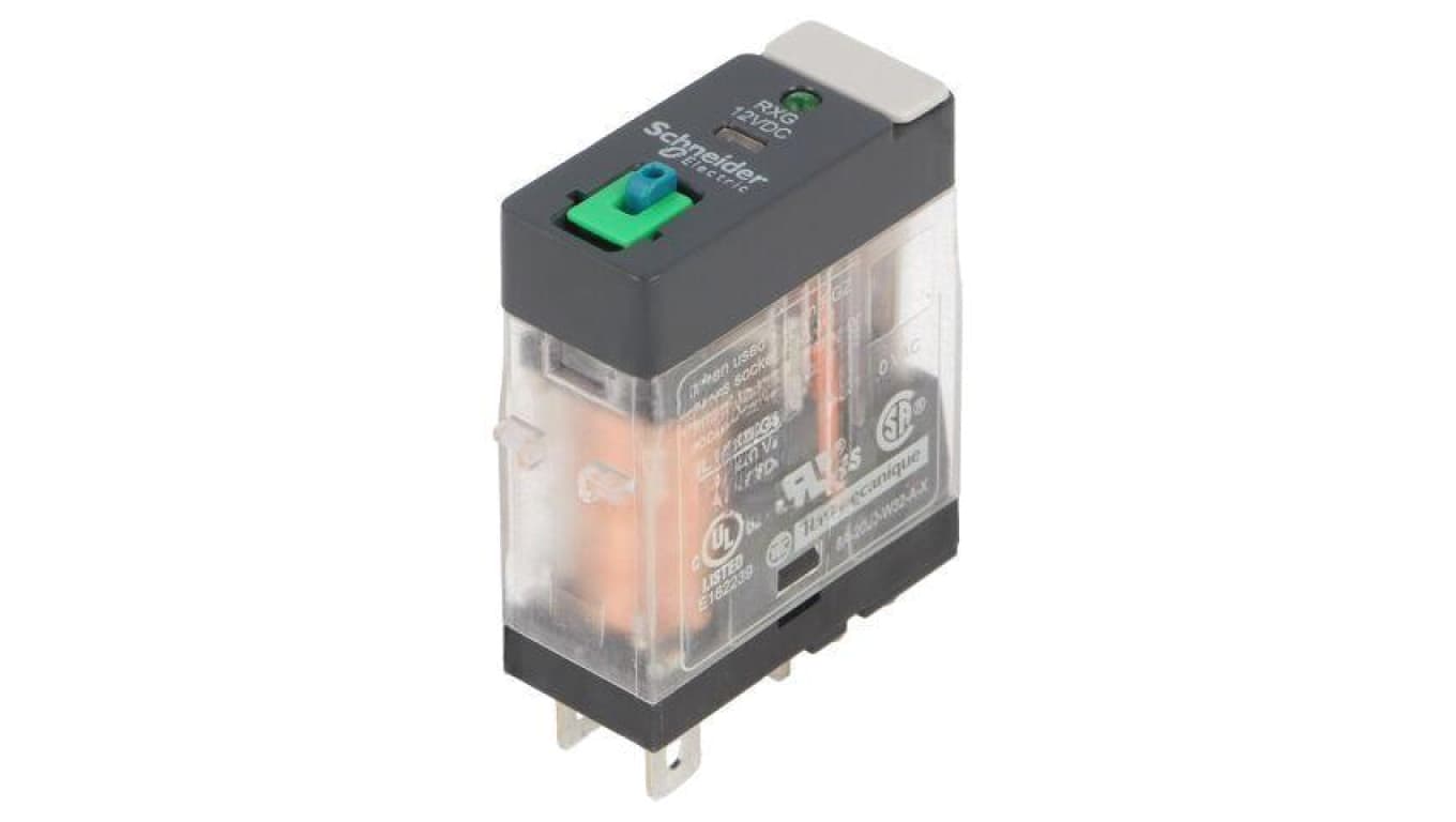 Przekaźnik elektromagnetyczny, miniaturowy, podstawka, z konfiguracją styków SPDT, max. 30V DC,max. 250V AC, RXG12JD