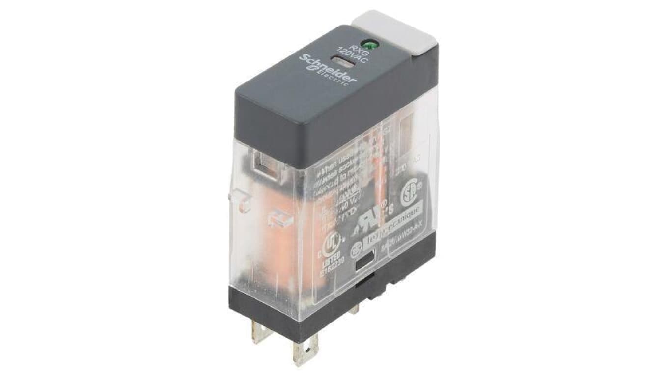 Przekaźnik elektromagnetyczny, miniaturowy, podstawka, z konfiguracją styków SPDT, max. 30V DC,max. 250V AC, RXG13F7