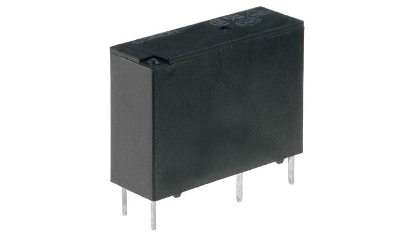 Przekaźnik elektromagnetyczny, miniaturowy, z konfiguracją styków SPST-NO, max. 30VDC, max. 250VAC, G5NB-1A4 24VDC