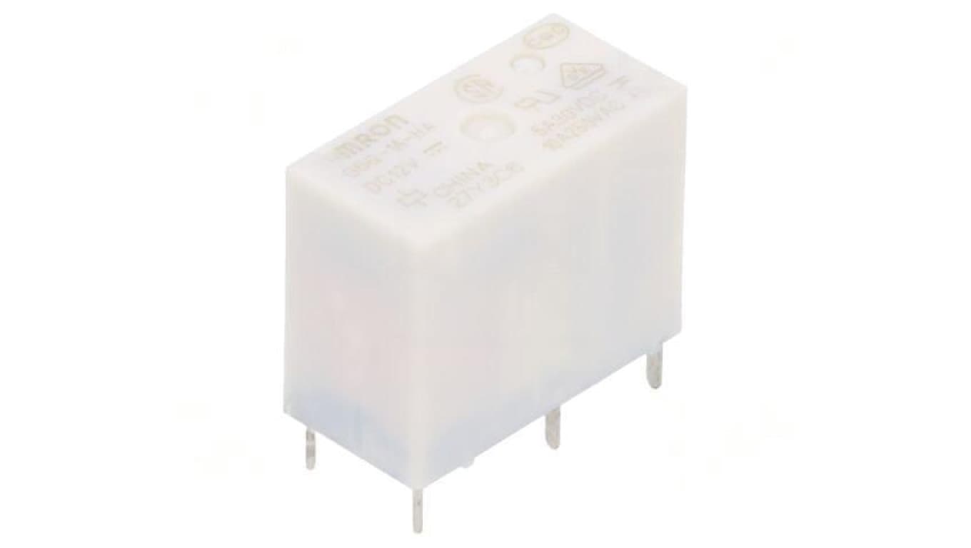 Przekaźnik elektromagnetyczny, miniaturowy, z konfiguracją styków SPST-NO, max. 30VDC, max. 277VAC, G5Q-1A-HA DC12 (TY)