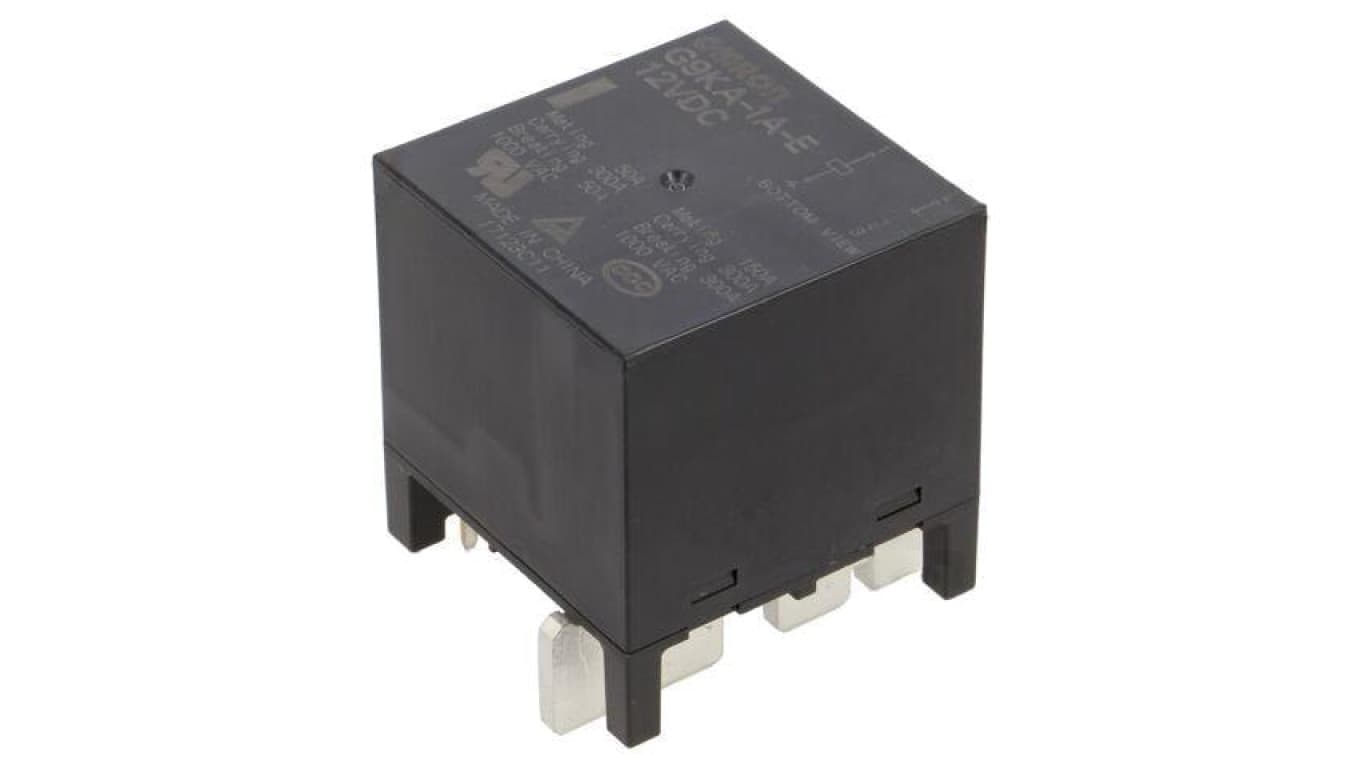 Przekaźnik elektromagnetyczny, mocy, z konfiguracją styków SPST-NO, max. 60VDC, max. 1kVAC, G9KA1AE12DC
