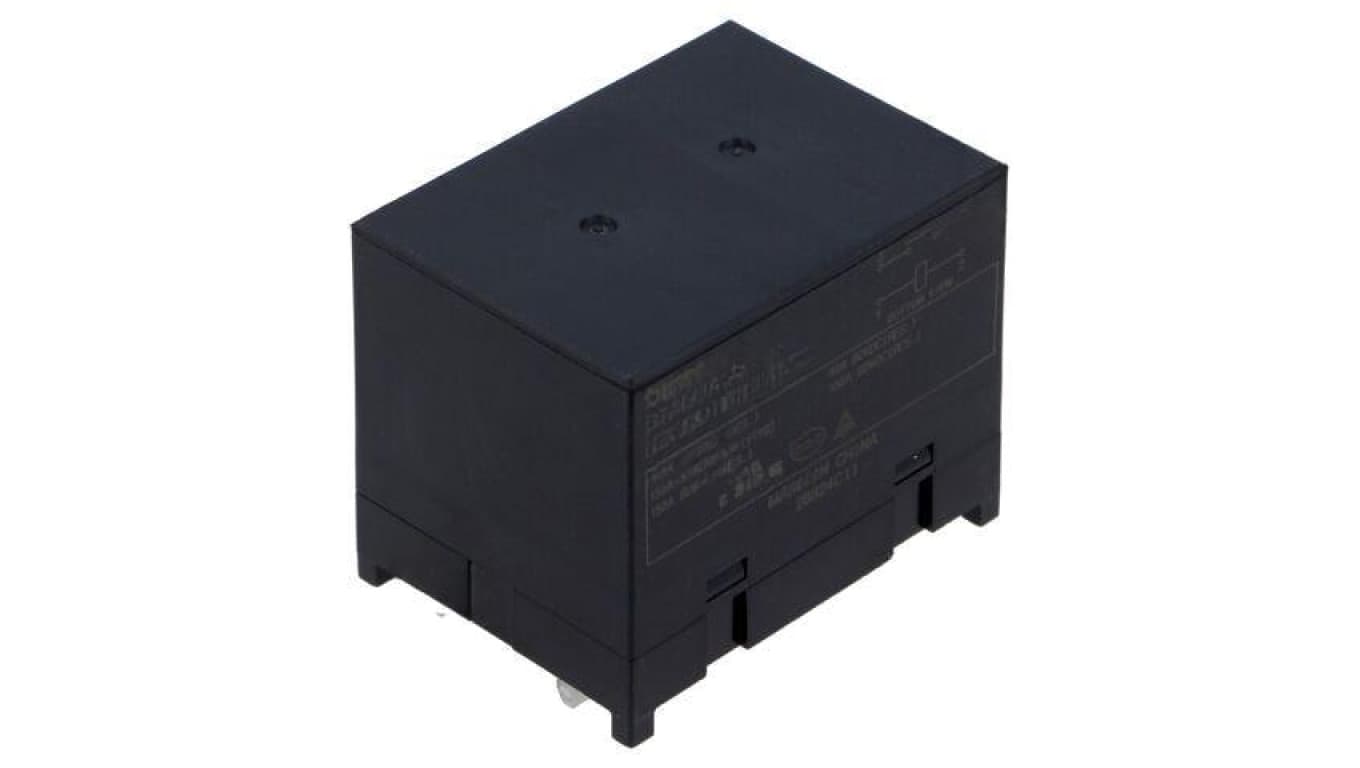 Przekaźnik elektromagnetyczny, mocy, z konfiguracją styków SPST-NO, max. 60VDC, max. 800VAC, G7EB-1A-E2 DC12