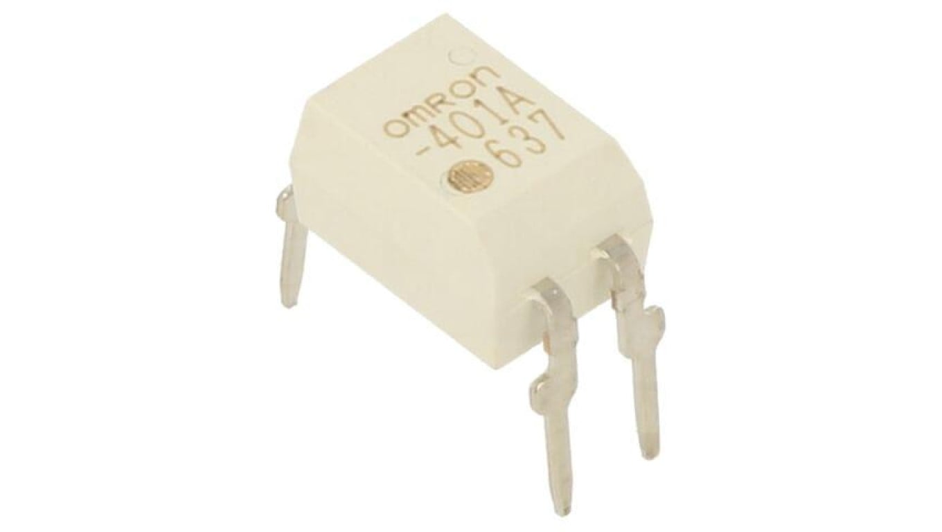 Przekaźnik półprzewodnikowy, 1-fazowy, MOSFET, z konfiguracją styków SPST-NO, max. 120mA, max. 400VAC, max. 400VDC, G3VM401A