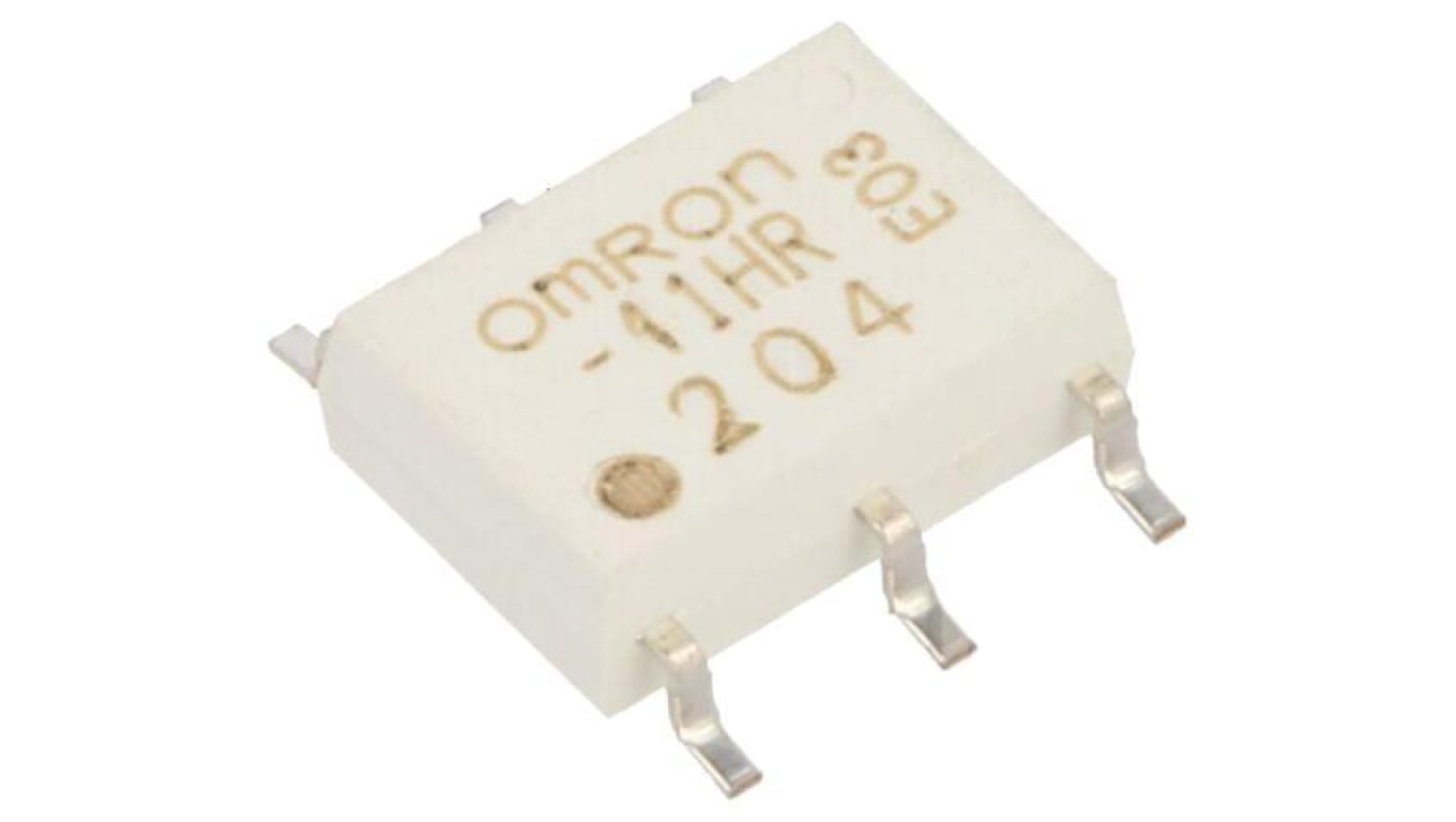 Przekaźnik półprzewodnikowy, 1-fazowy, MOSFET, z konfiguracją styków SPST-NO, max. 2,5A, max. 40VAC, max. 40VDC, G3VM41HR