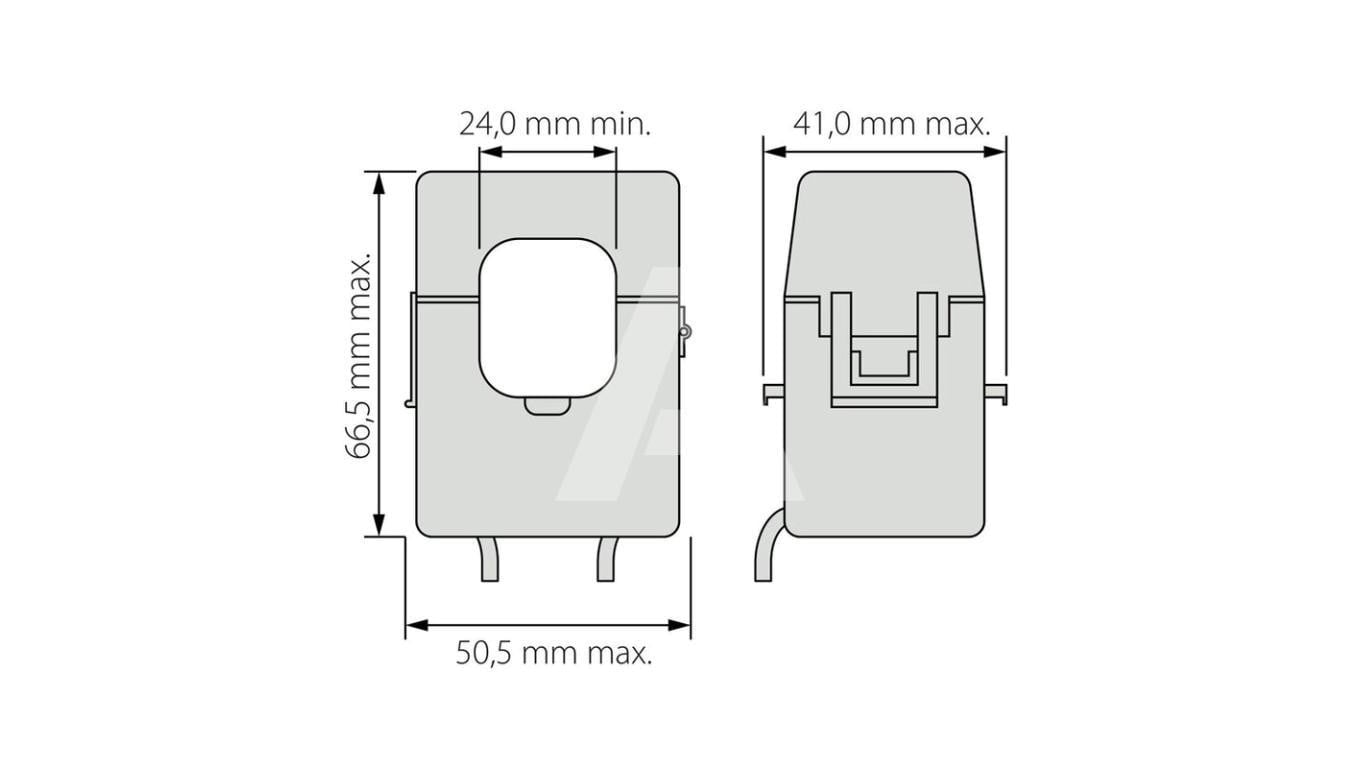 Przekładnik PRO 24 100/5A 1VA kl.3 otwierany rdzeń, otwór o średnicy 24mm PRO-24-CT5-100300