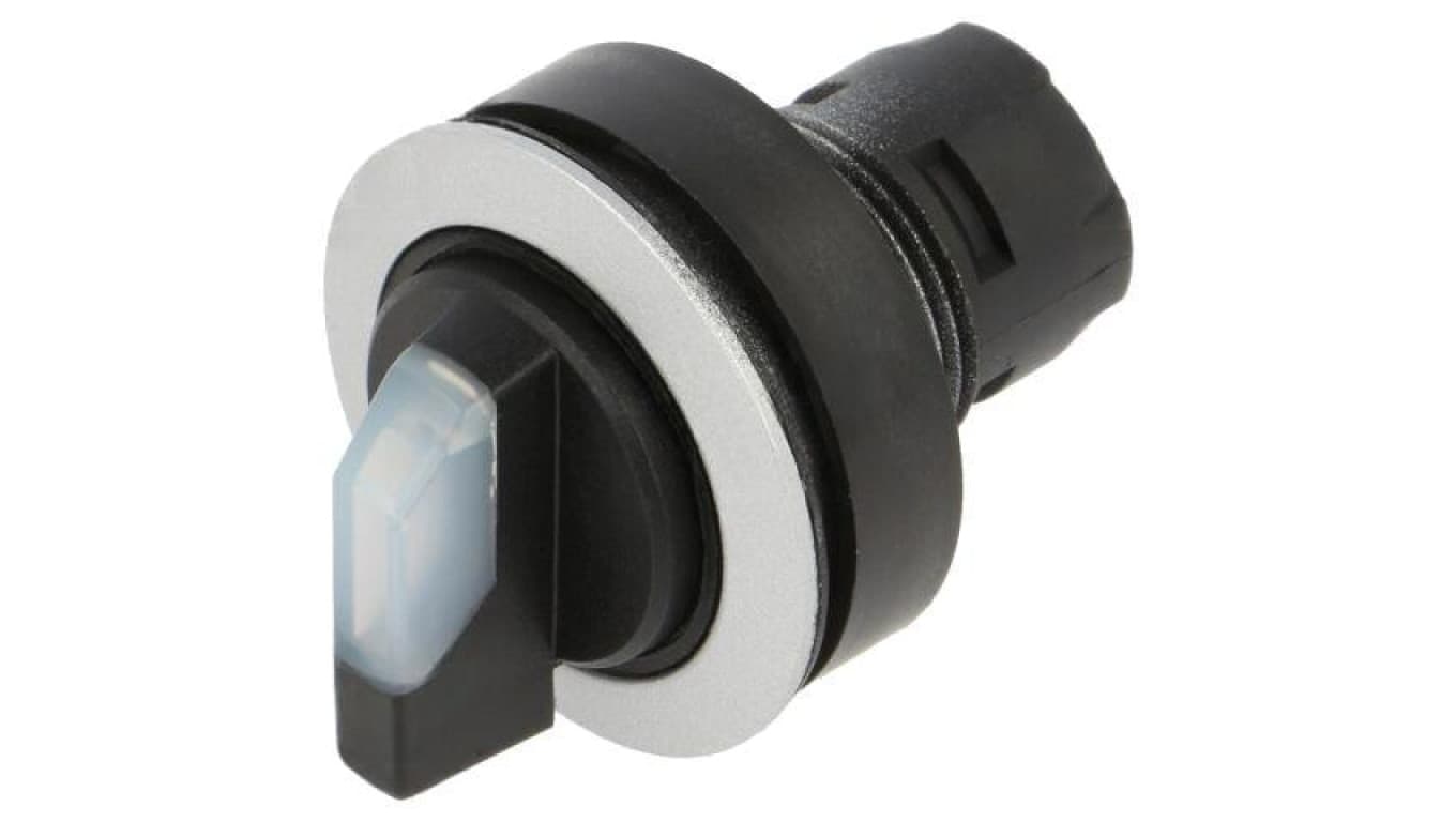 Przełącznik obrotowy Ilość Pozycji Stabilnych: 1 zależnie od oprawy IP65 22mm RRJSTAL_KL