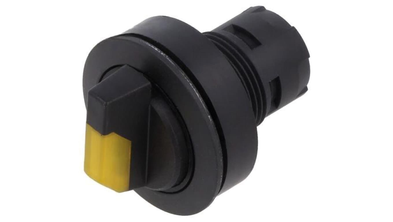Przełącznik obrotowy zależny od oprawy Ilość Pozycji Stabilnych: 2 IP65 22mm RRJWALSW_GB