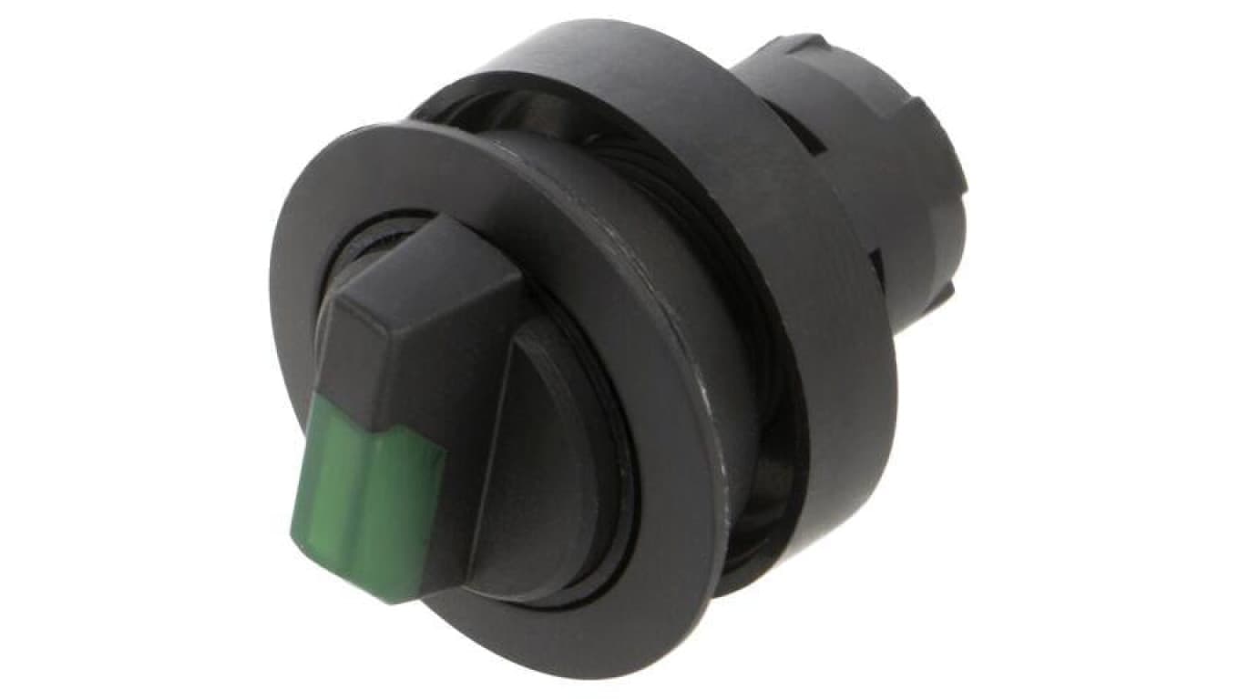 Przełącznik obrotowy zależny od oprawy Ilość Pozycji Stabilnych: 2 IP65 22mm RRJWALSW_GN