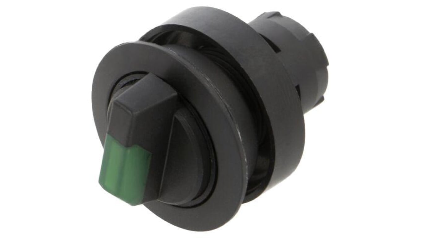 Przełącznik obrotowy zależny od oprawy Ilość Pozycji Stabilnych: 2 IP65 22mm RRJWALSW_GN
