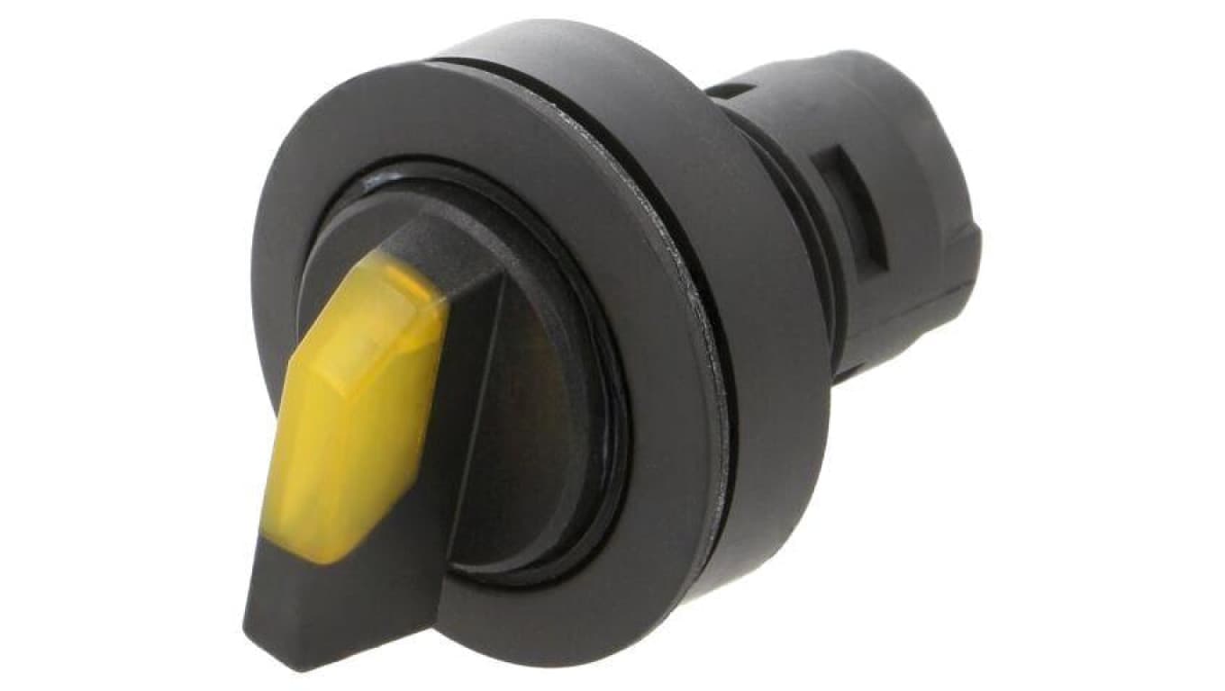Przełącznik obrotowy zależny od oprawy Ilość Pozycji Stabilnych: 3 IP65 22mm RRJWBLSW_GB