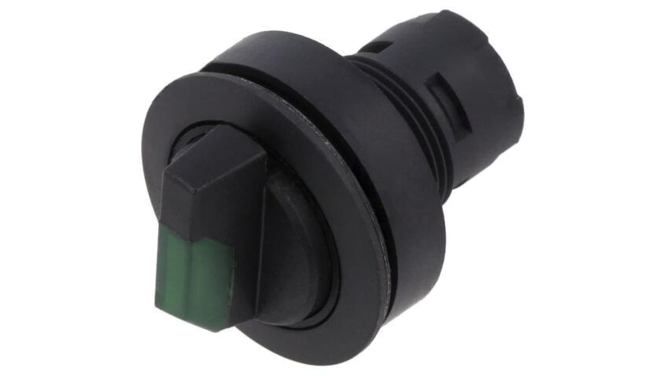 Przełącznik obrotowy zależny od oprawy Ilość Pozycji Stabilnych: 3 IP65 22mm RRJWBLSW_GN