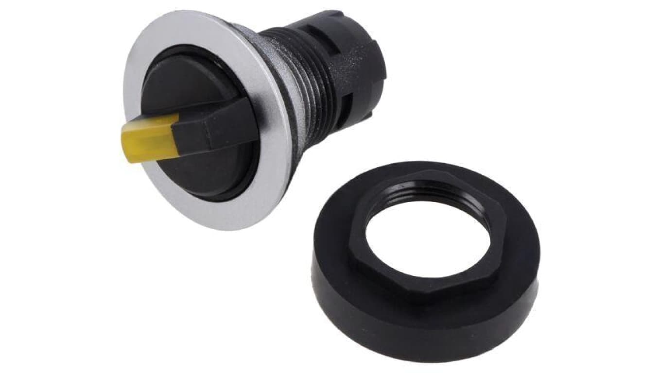 Przełącznik obrotowy zależny od oprawy Ilość Pozycji Stabilnych: 3 IP65 22mm RRJWBL_GB