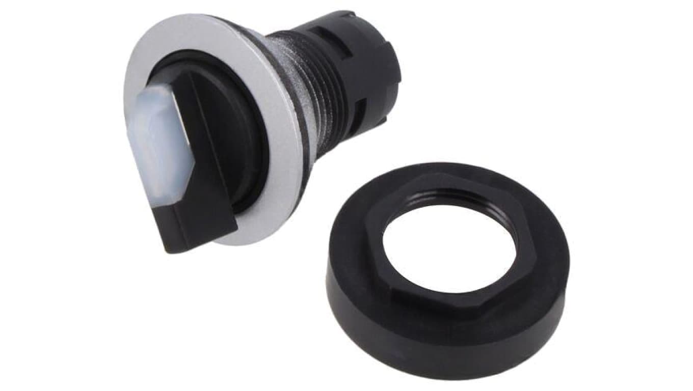 Przełącznik obrotowy zależny od oprawy Ilość Pozycji Stabilnych: 3 IP65 22mm RRJWBL_KL