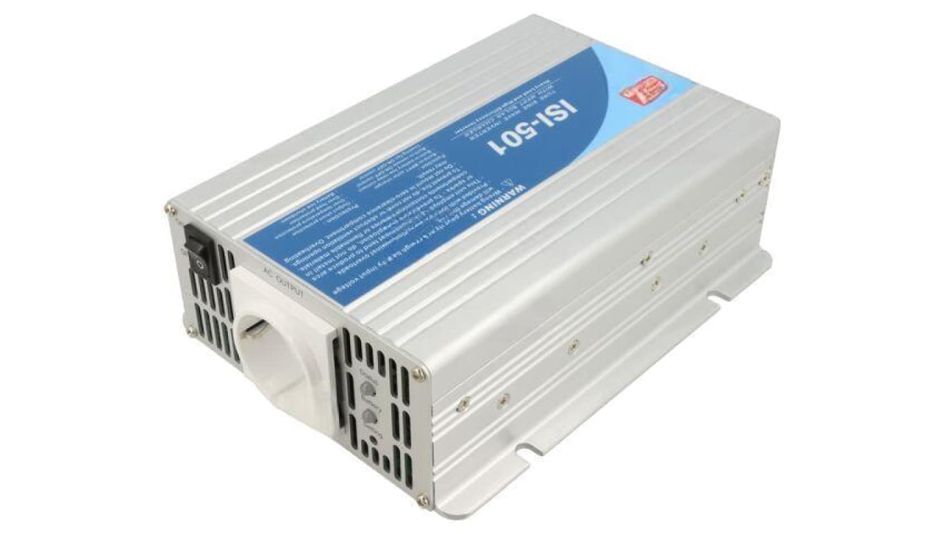 Przetwornica DC/AC, 450W, Uwej: 10...15 VDC, Uwyj: 230 VAC ISI-501-212EU