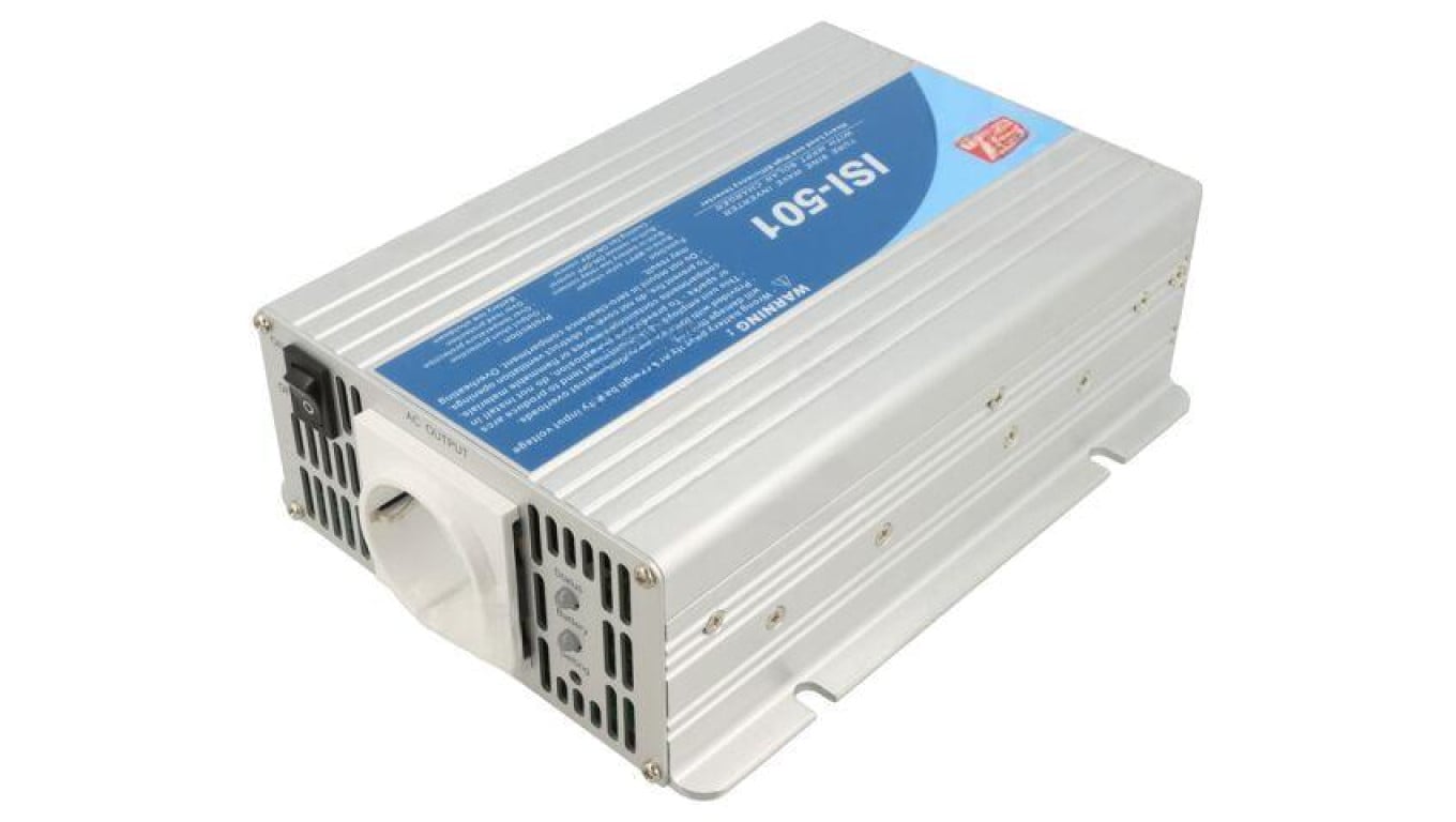 Przetwornica DC/AC, 450W, Uwej: 10...15 VDC, Uwyj: 230 VAC ISI-501-212EU