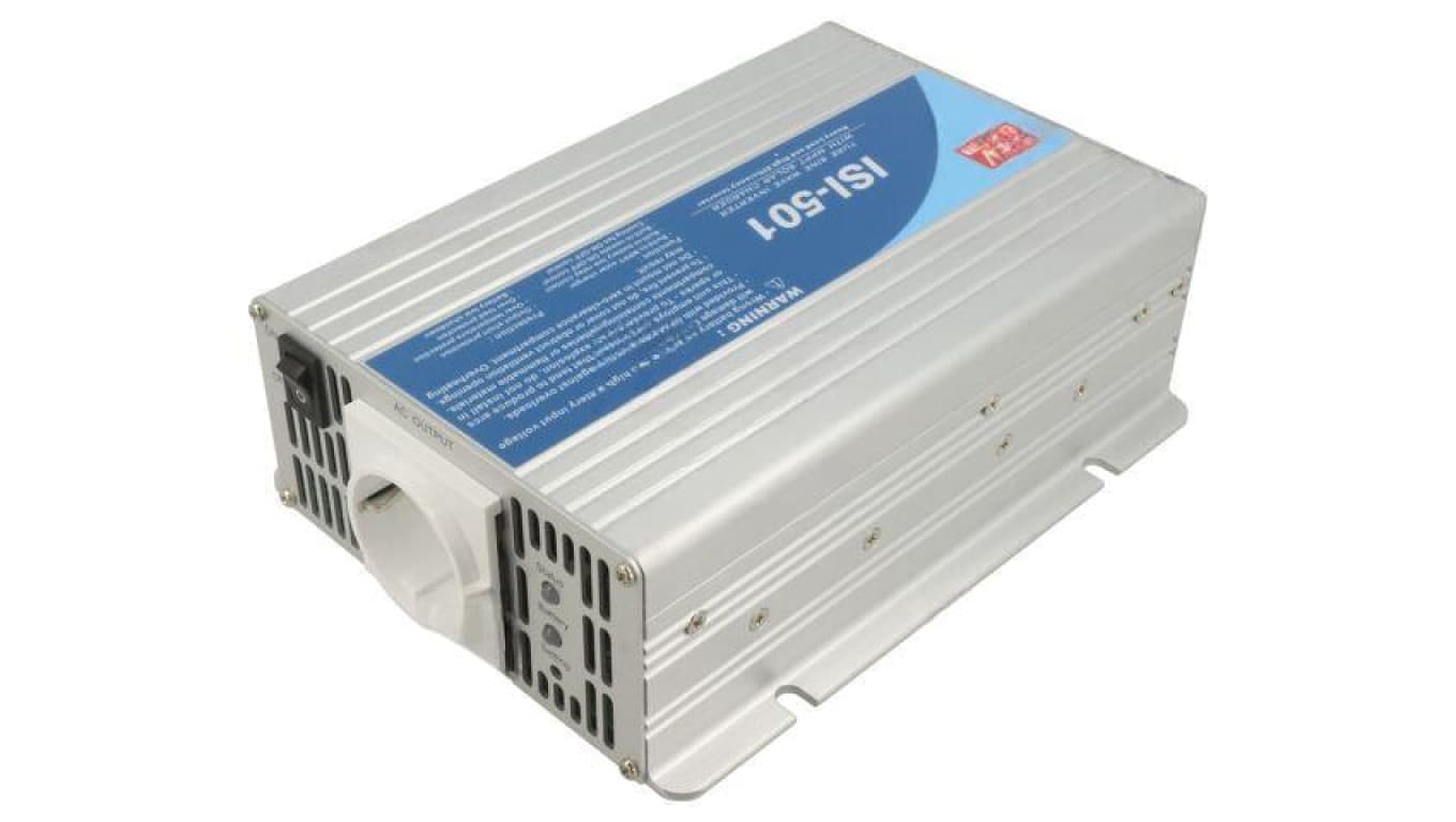 Przetwornica DC/AC, 500W, Uwej: 21...30 VDC, Uwyj: 230 VAC ISI-501-224EU