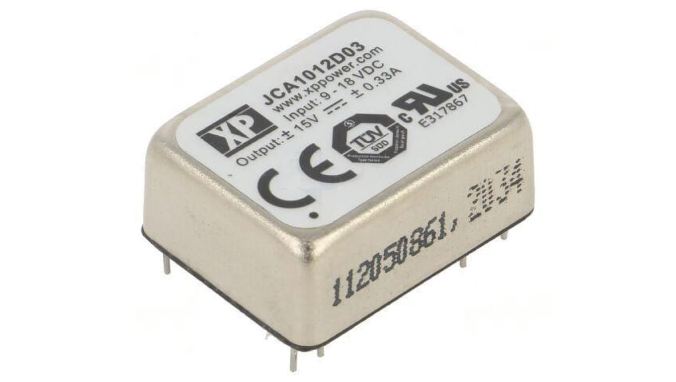 Przetwornica DC/DC 10W 9-18VDC / 15VDC -15VDC JCA1012D03