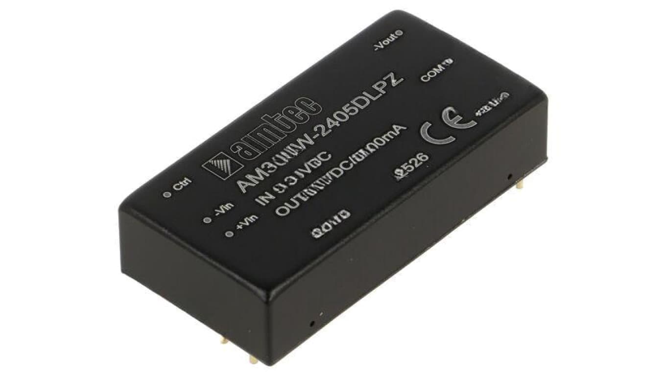 Przetwornica DC/DC 30W IN: 9...36VDC OUT: 5VDC OUT2: -5VDC AM30EW-2405DLPZ