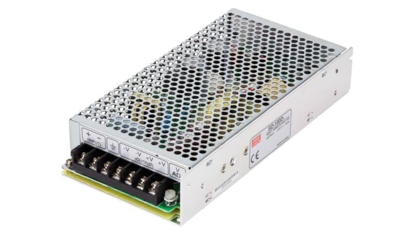 Przetwornica DC/DC, 100W, Uwej: 72...144 VDC, Uwyj: 5 VDC, Iwyj: 20A SD-100D-5