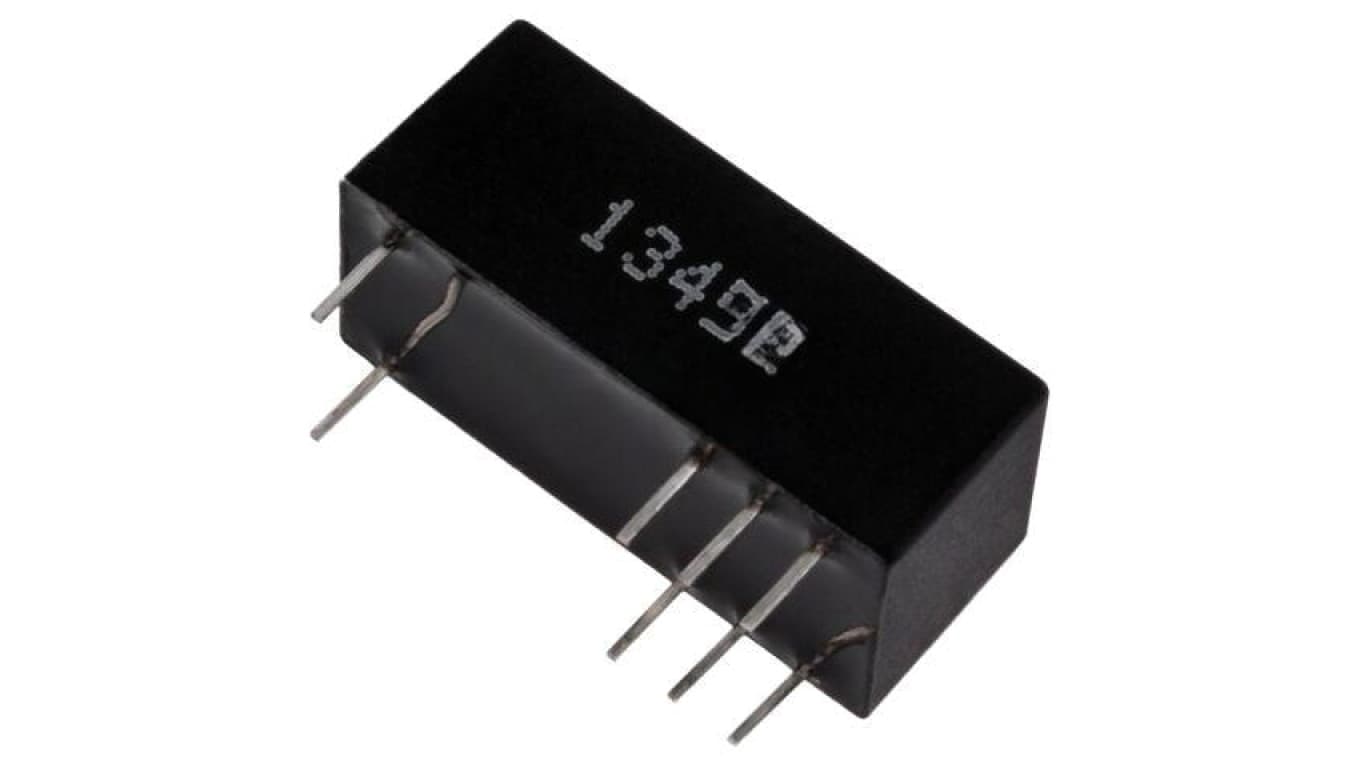 Przetwornica DC/DC, 1W, Uwej: 10,8...13,2 VDC, Uwyj: 5 VDC, Iwyj: 200mA SUS01M-05