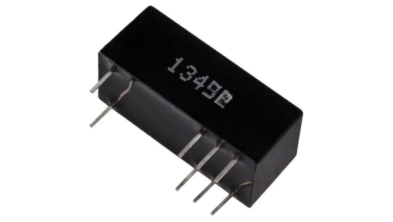 Przetwornica DC/DC, 1W, Uwej: 10,8...13,2 VDC, Uwyj: 5 VDC, Iwyj: 200mA SUS01M-05